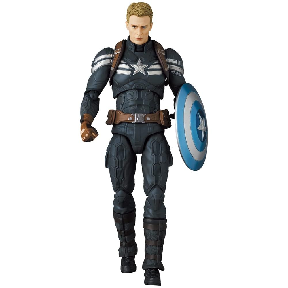 MAFEX マフェックス No.202 CAPTAIN AMERICAキャプテン アメリカ Stealth Suit 全高約160mm ノンスケール 塗装済み アクションフィギュア