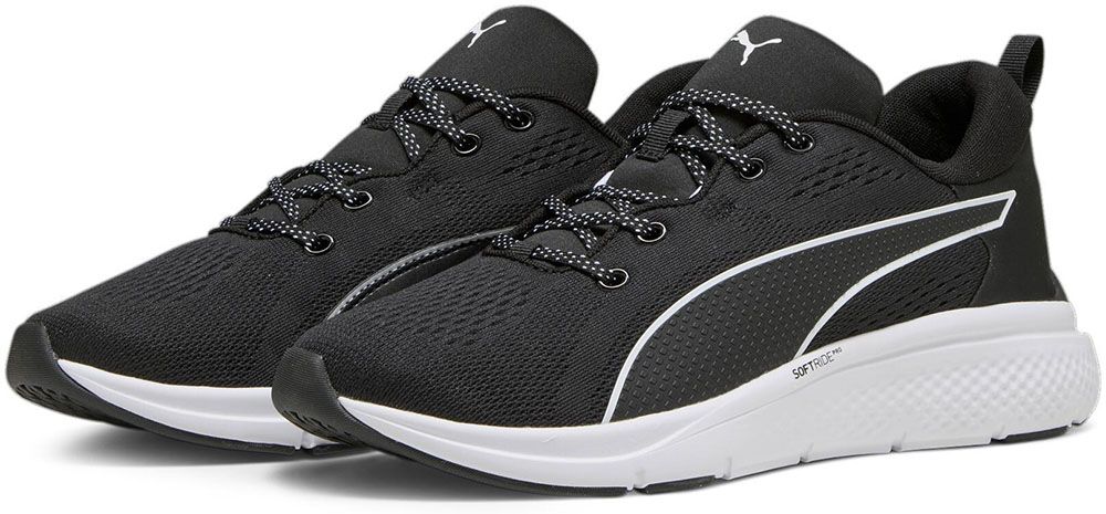プーマ PUMA SOFTRIDE PRO エコー  37880101 PUMABLK-PU 240
