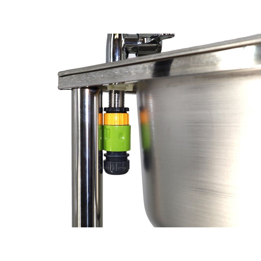 ステンレス流し台 OW-S600 深型シンク W600×D450 レバー式水栓 ガーデンシンク 本州四国九州は送料無料 STEELWINDOWSANDDOORS_COM