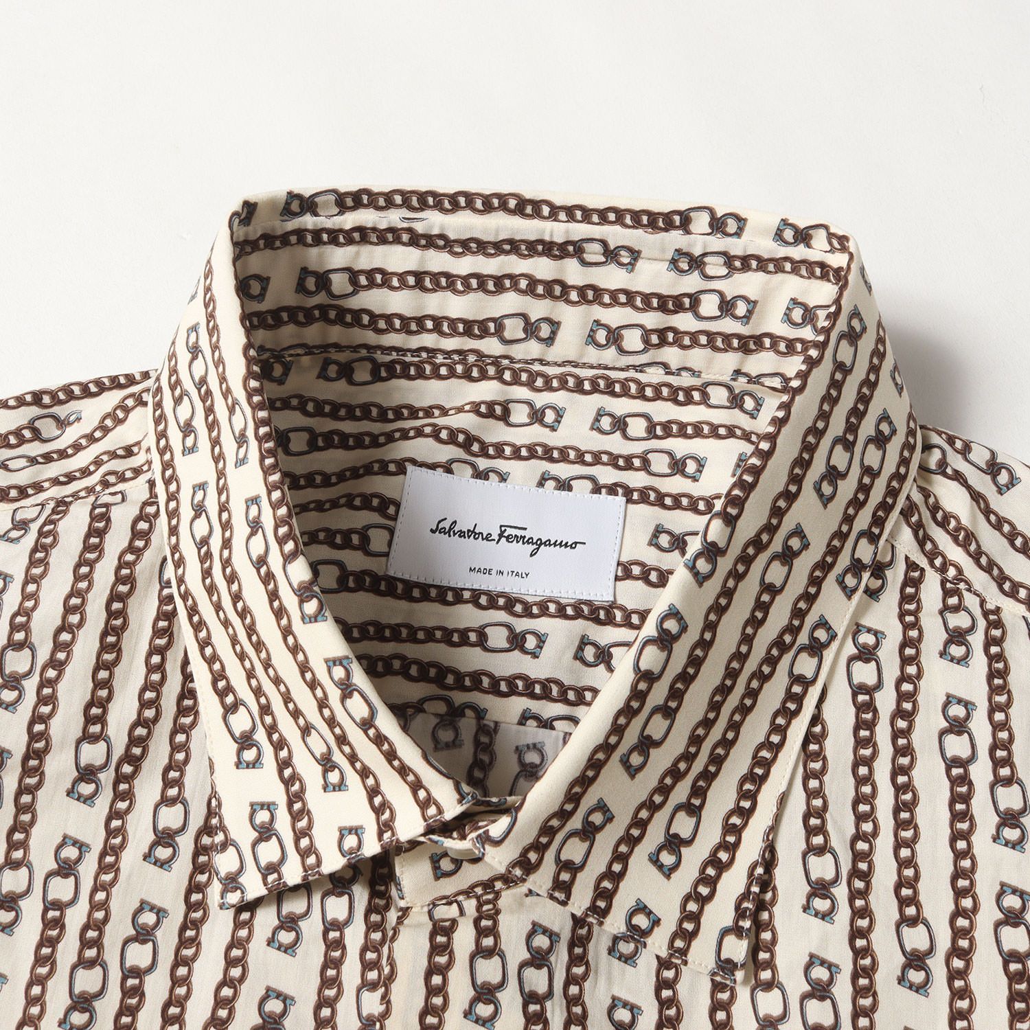 美品】Salvatore Ferragamo サルヴァトーレ フェラガモ シャツ