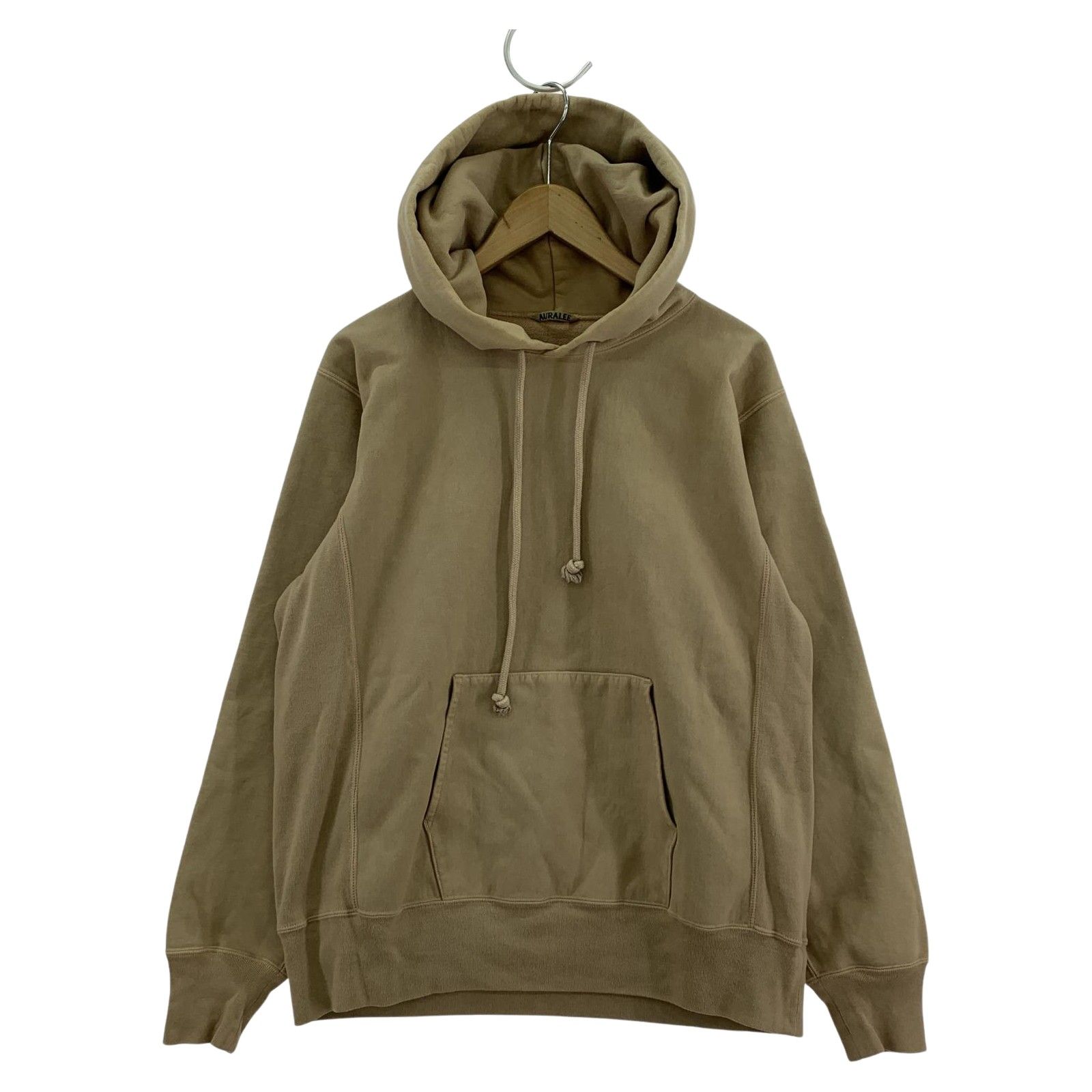 AURALEE super milled sweat parka 3 ベージュ