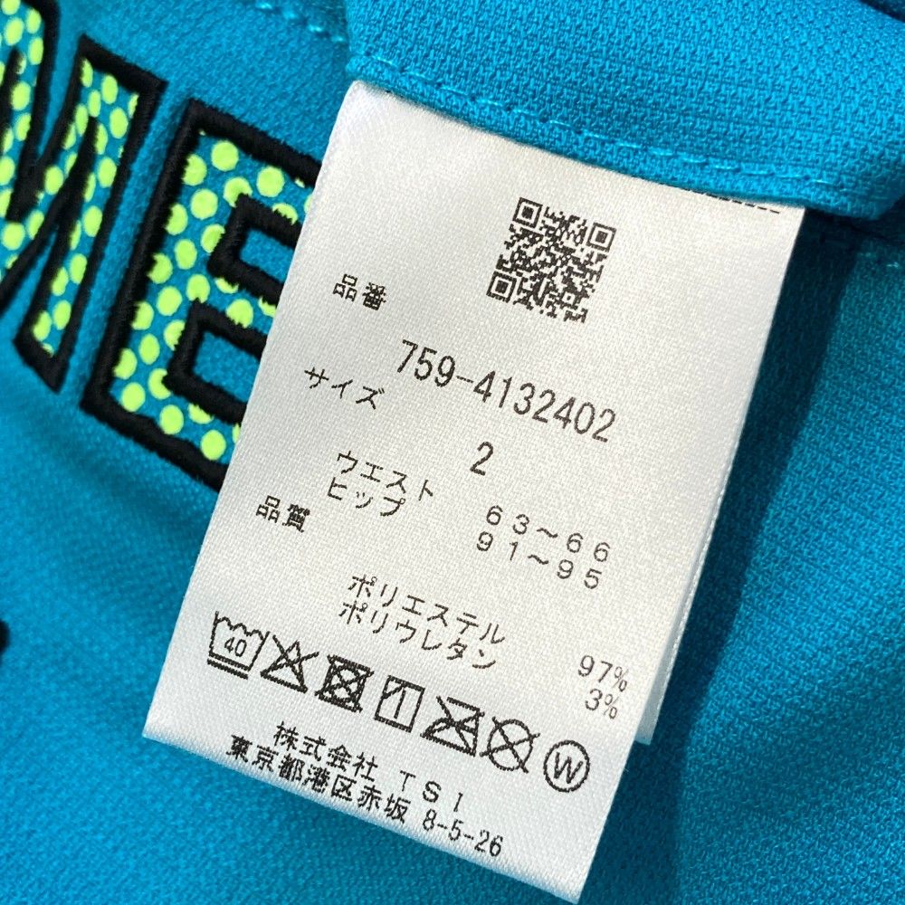 サイズ 2 MASTER BUNNY EDITION マスターバニーエディション ストレッチショートパンツ ブルー系 240101265424 ゴルフウェア レディース ストスト WHITEMONARCHHOTEL_COM