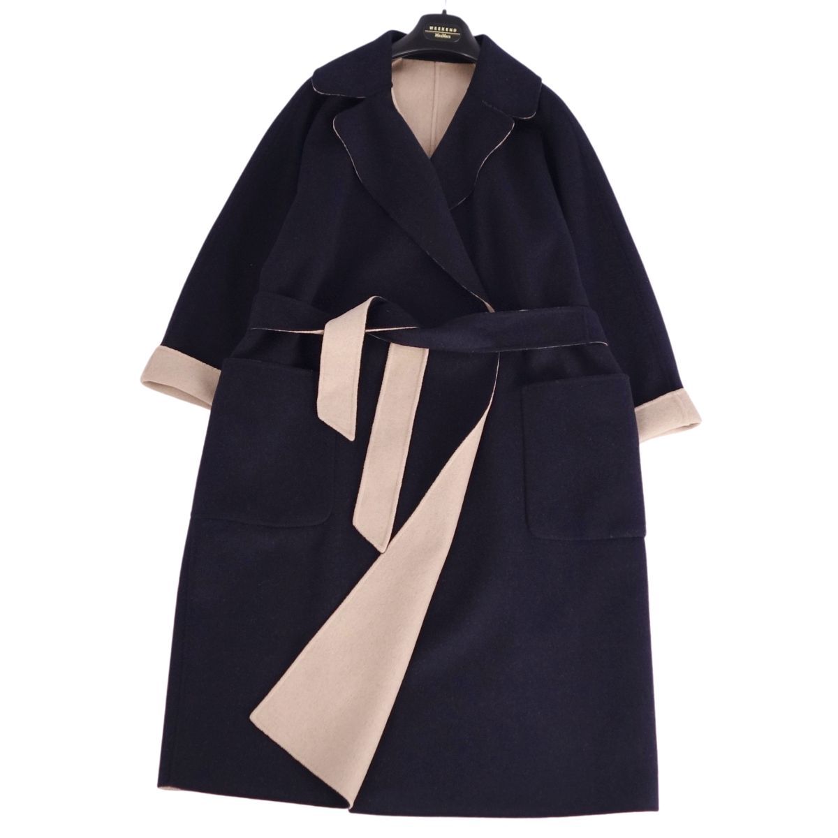 極美品 マックスマーラ Max Mara WEEKEND コート ベルト付き c - メルカリ