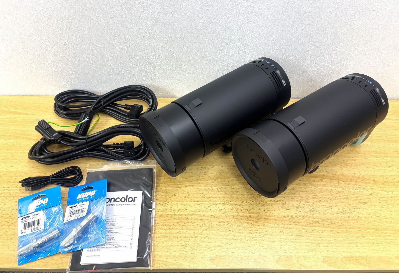 美品】broncolor Siros 800S 2灯エキスパートキット ブロン