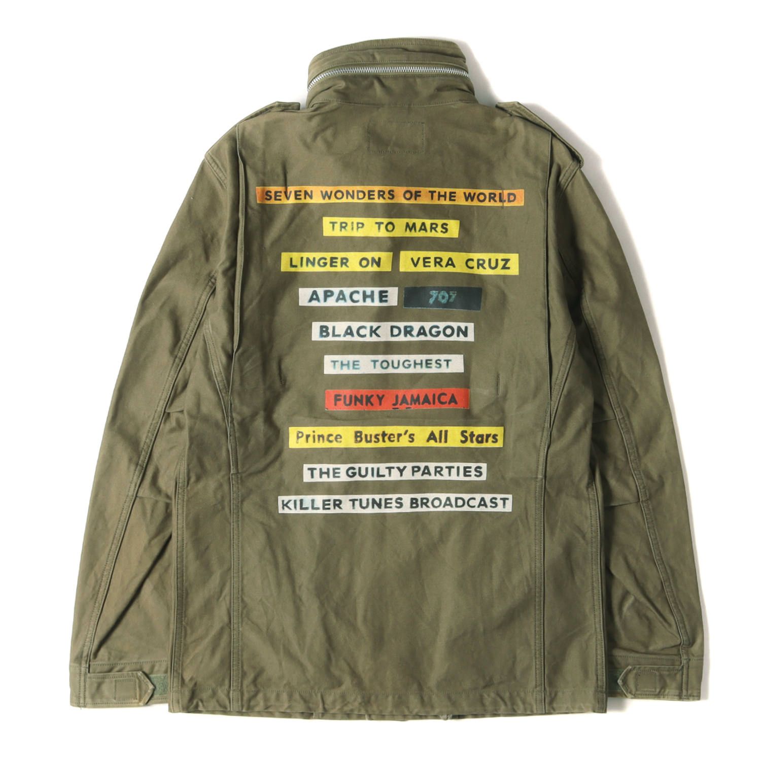 WACKO MARIA ワコマリア ジャケット サイズ:40(L) コラージュ グラフィック M65 フィールドジャケット M-65 Jacket  カーキ アウター ブルゾン コート 上着【メンズ】 - メルカリ