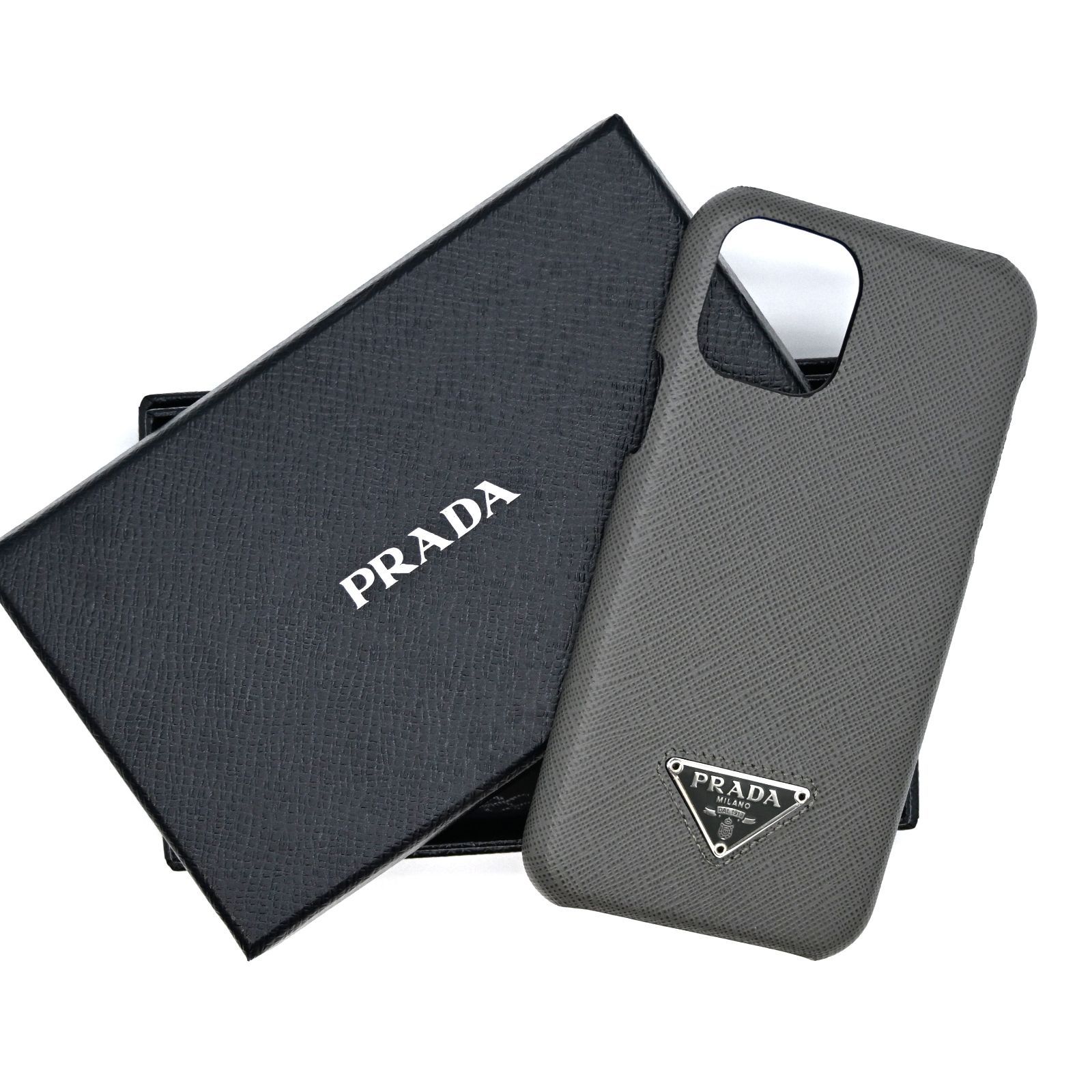 ててPRADA プラダ　iPhoneケース　グレー　iPhone11pro PRADA プラダ iPhone 11Pro 専用ケース グレー（17572） - メルカリ