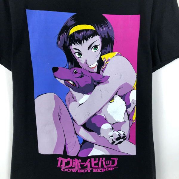 古着】 COWBOY BEBOP カウボーイビバップ Tシャツ フェイ・ヴァレンタイン 漫画 アニメ ブラック系 メンズM 【中古】 n053905  - メルカリ