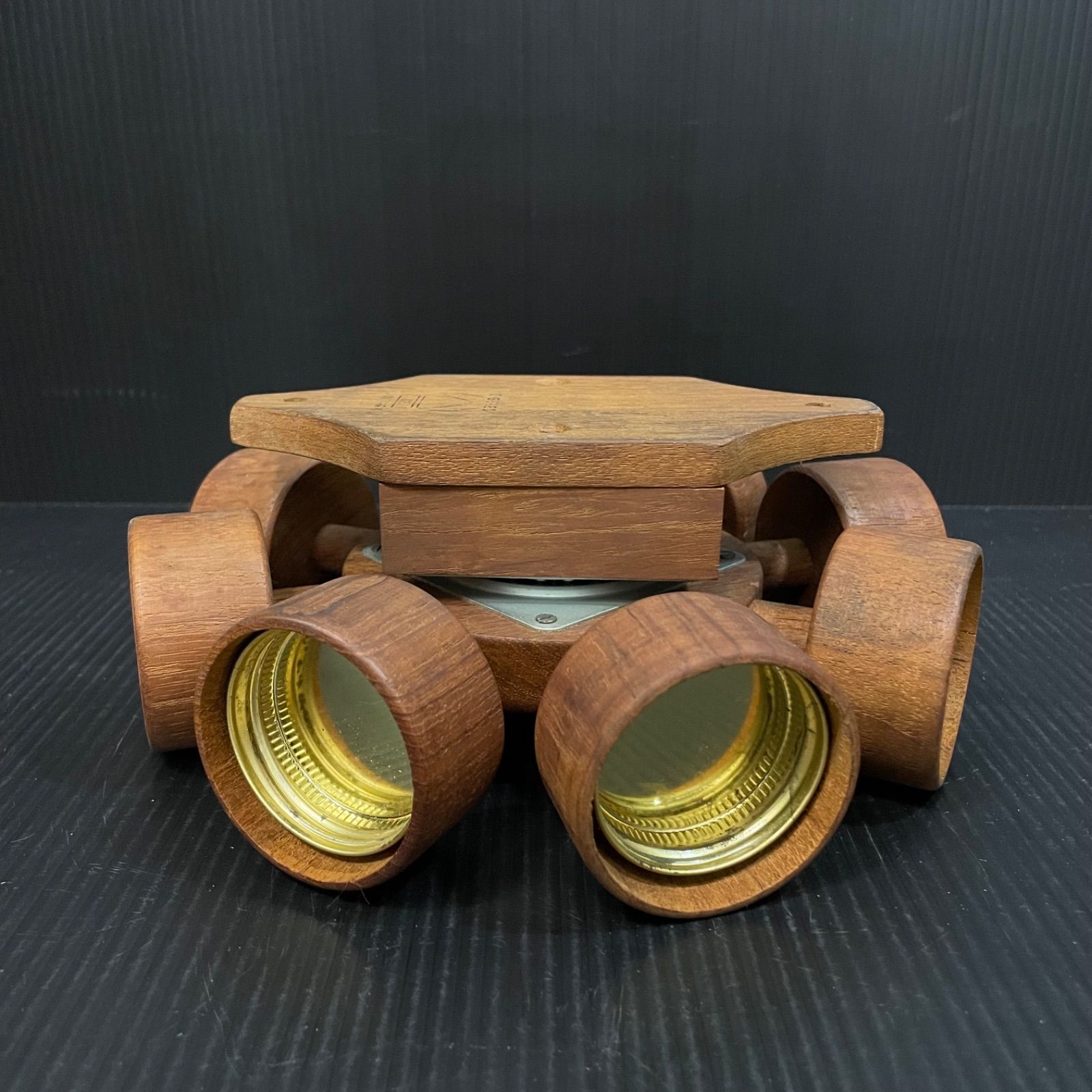 北欧デンマーク ビンテージ スパイスラック（回転式) アンティーク