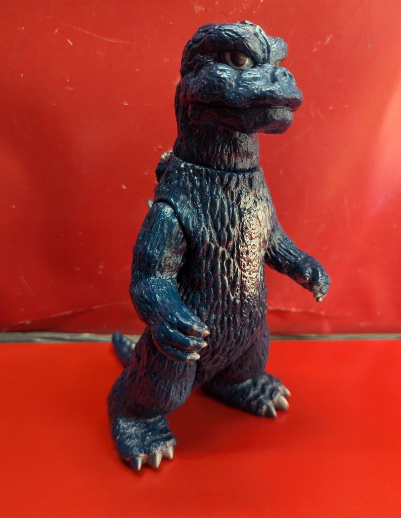 ベアモデル オール怪獣コレクション 74ゴジラ(紺色成型/シルバー