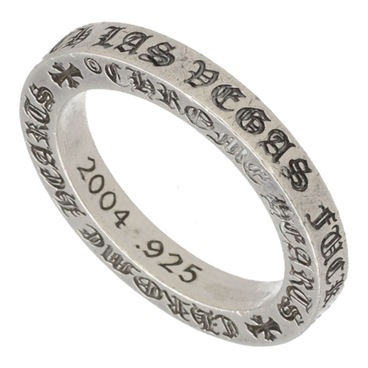 中古】 CHROME HEARTS クロムハーツ スペーサーリング 3MM 13号 SV925 