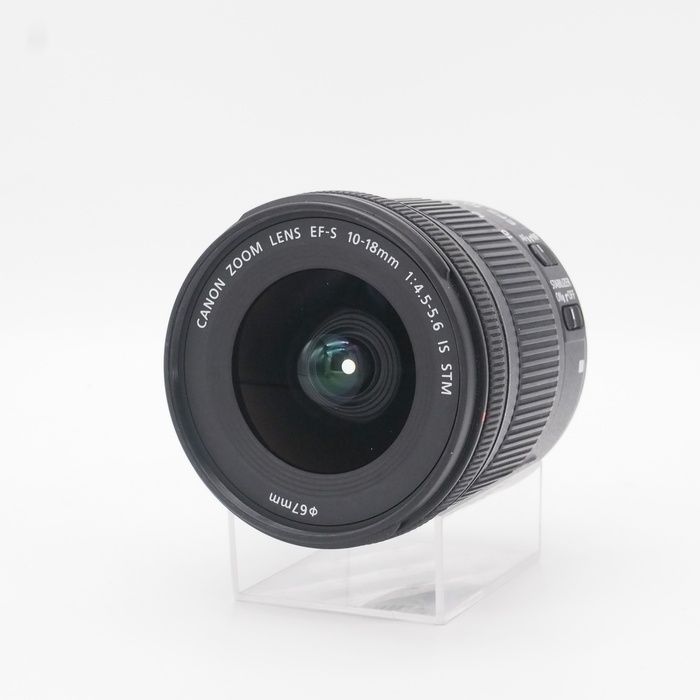 販売 【】(キヤノン) Canon EF-S10-18/4.5-5.6 IS STM 中古】(キヤノン