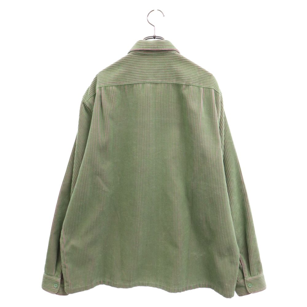 Supreme 2-Tone Corduroy Zip Up Shirt