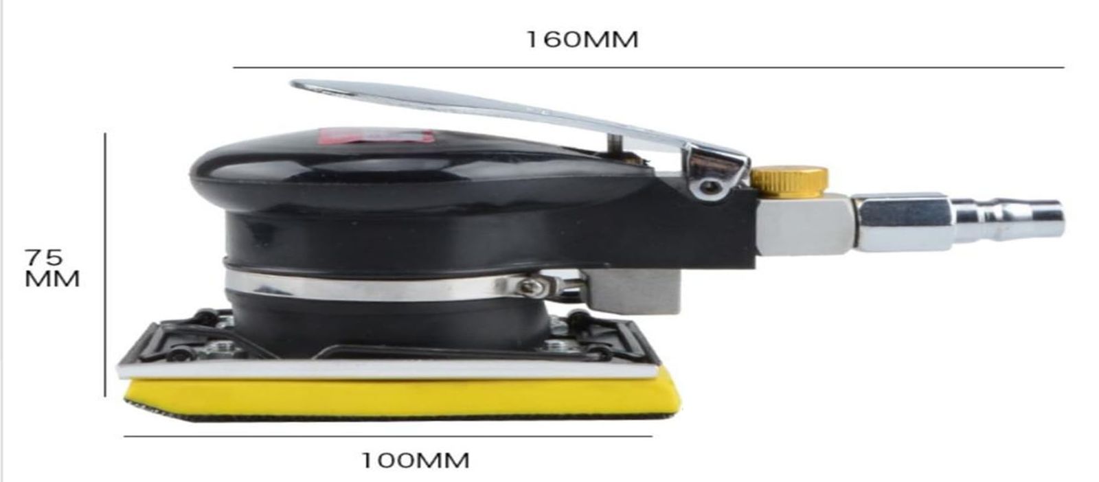 エアー オービタルサンダー 角型 70×100mm マジックテープ式 エアー オービタルサンダー 角型 70×100mm マジックテープ式