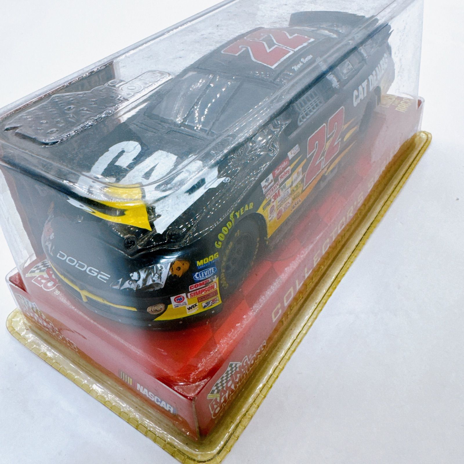 【未開封・中古】RACING CHAMPIONS NASCAR ナスカー Dodge ダッジ #22 WARD BURTON 2002 1/24  スケール ダイキャスト パッケージやや傷・汚れ