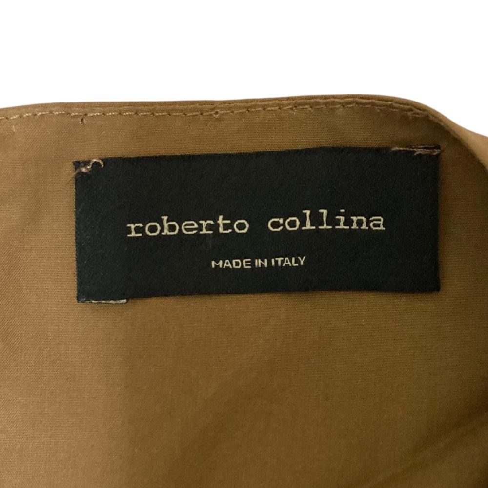 美品 roberto collina ロベルトコリーナ フレアスリーブ プルオーバー ギャザーブラウス S ブラウン レディース 古着 中古 USED 美品 roberto collina ロベルトコリーナ フレアスリーブ プルオーバー