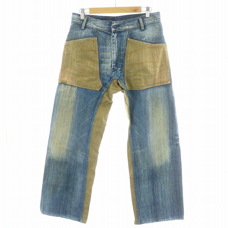 ディーゼルDIESEL デニムパンツ ペイントダメージ パッチワーク 31