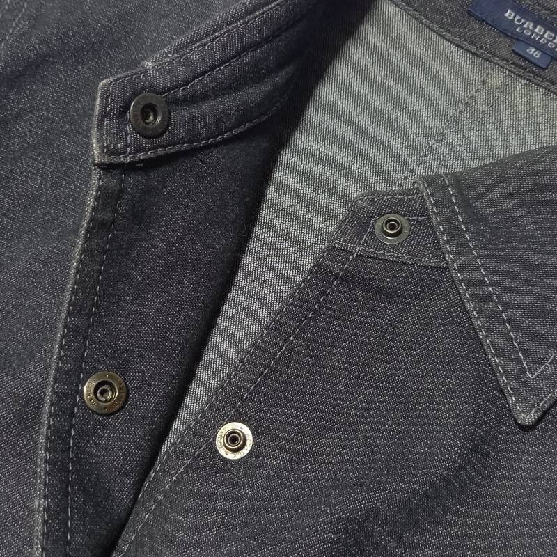 バーバリー デニムジャケット ブラック 38サイズ Burberry