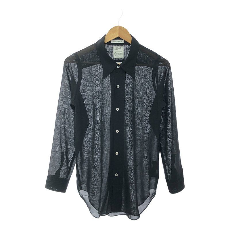 MADISON BLUE / マディソンブルー | SH W/VOILE WOOL VOILE 