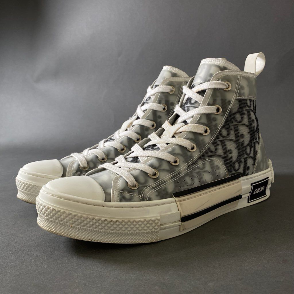 Dior HOMME ディオールオム B23 sneaker サイズ　40 9h4 DIOR HOMME ディオールオム Essentials B23 ハイトップスニーカー