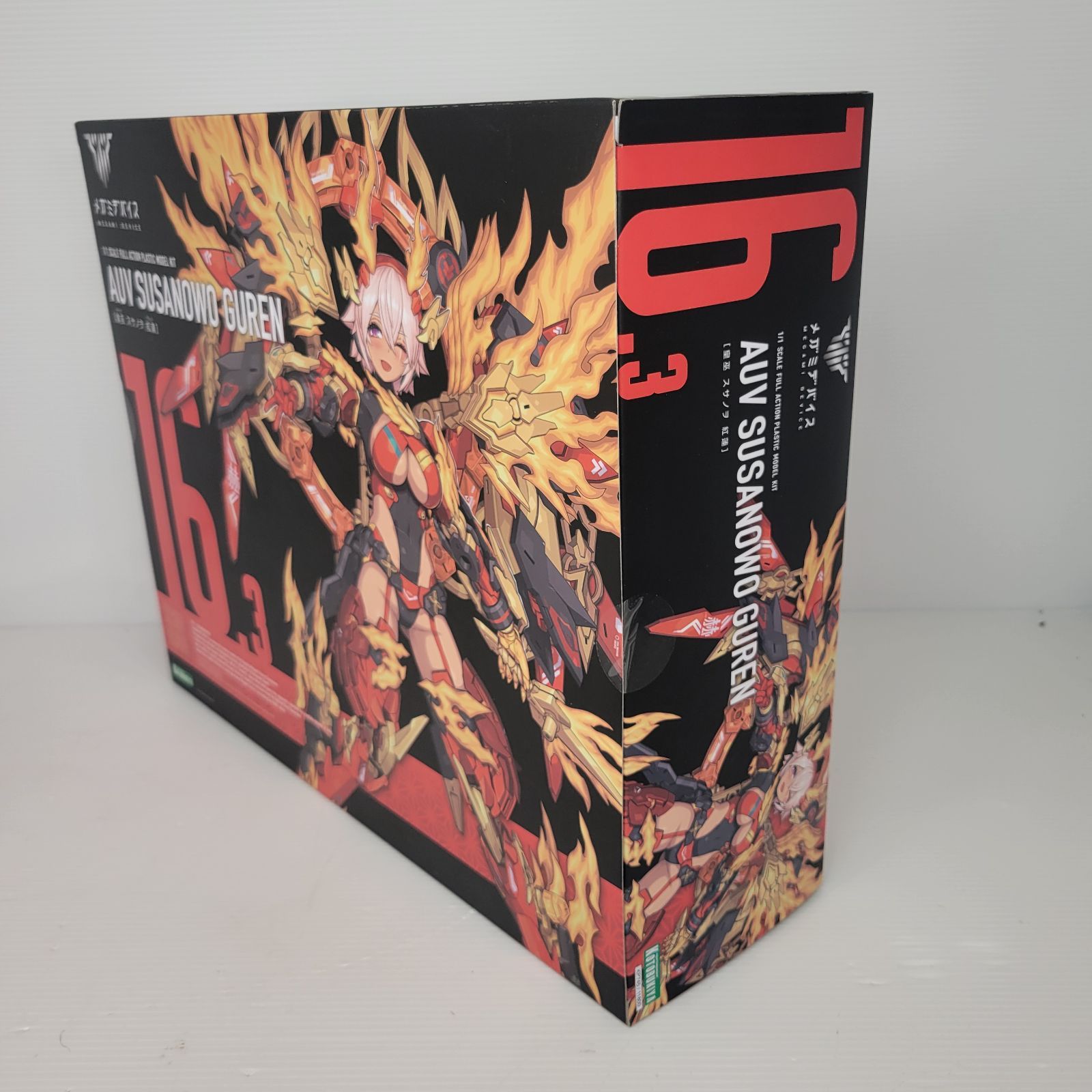 未組立】メガミデバイス16.3 皇巫スサノヲ 紅蓮 - メルカリ