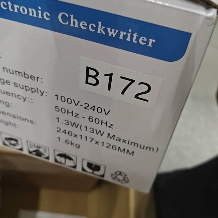 電子チェックライター 電子式