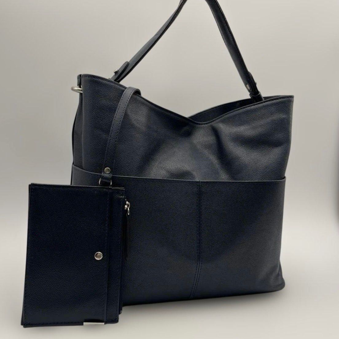 ✨PORTER LINK トートバッグ ネイビー ポーチ付き✨ - メルカリ