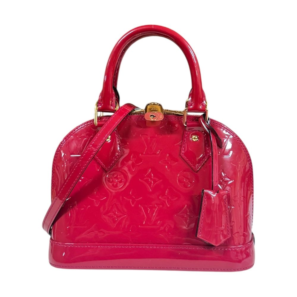 こ*け様 ルイヴィトン Louisvugitton ヴェルニ アルマBB ピンク LOUIS VUITTON ルイヴィトン ヴェルニ アルマBB ピンクベージュ