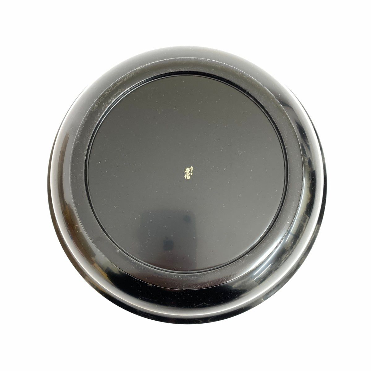 輪島塗 漆器 慶塚作/松に山鳩蒔絵器 ブラック / 240001168183 輪島塗  