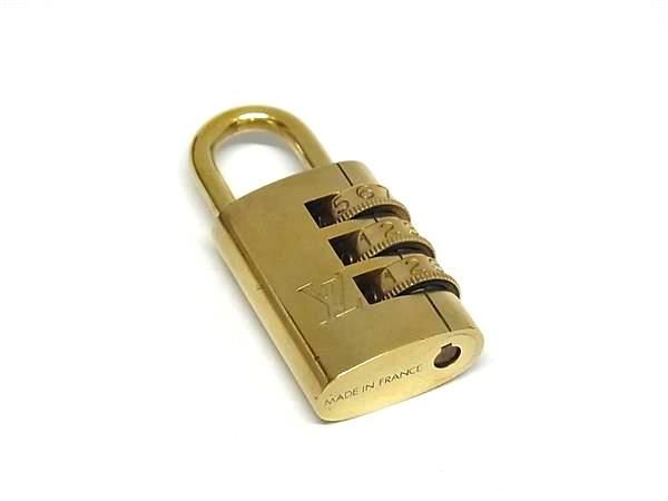 □美品□ LOUIS VUITTON ルイヴィトン ダイヤルロック式 カデナ 南京錠