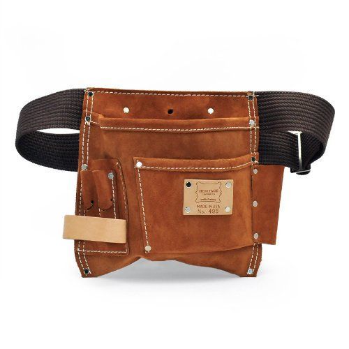【人気商品】5-PKT LEATHER(ヘリテージレザー) NAIL AND TOOL POUCH HERITAGE 74cm - 117cm 495
