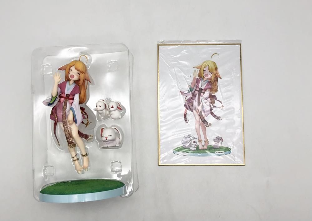 【】開封 ACTOYS 縁結びの妖狐ちゃん 1/8 塗山蘇蘇 トサンスース 特典付[17]