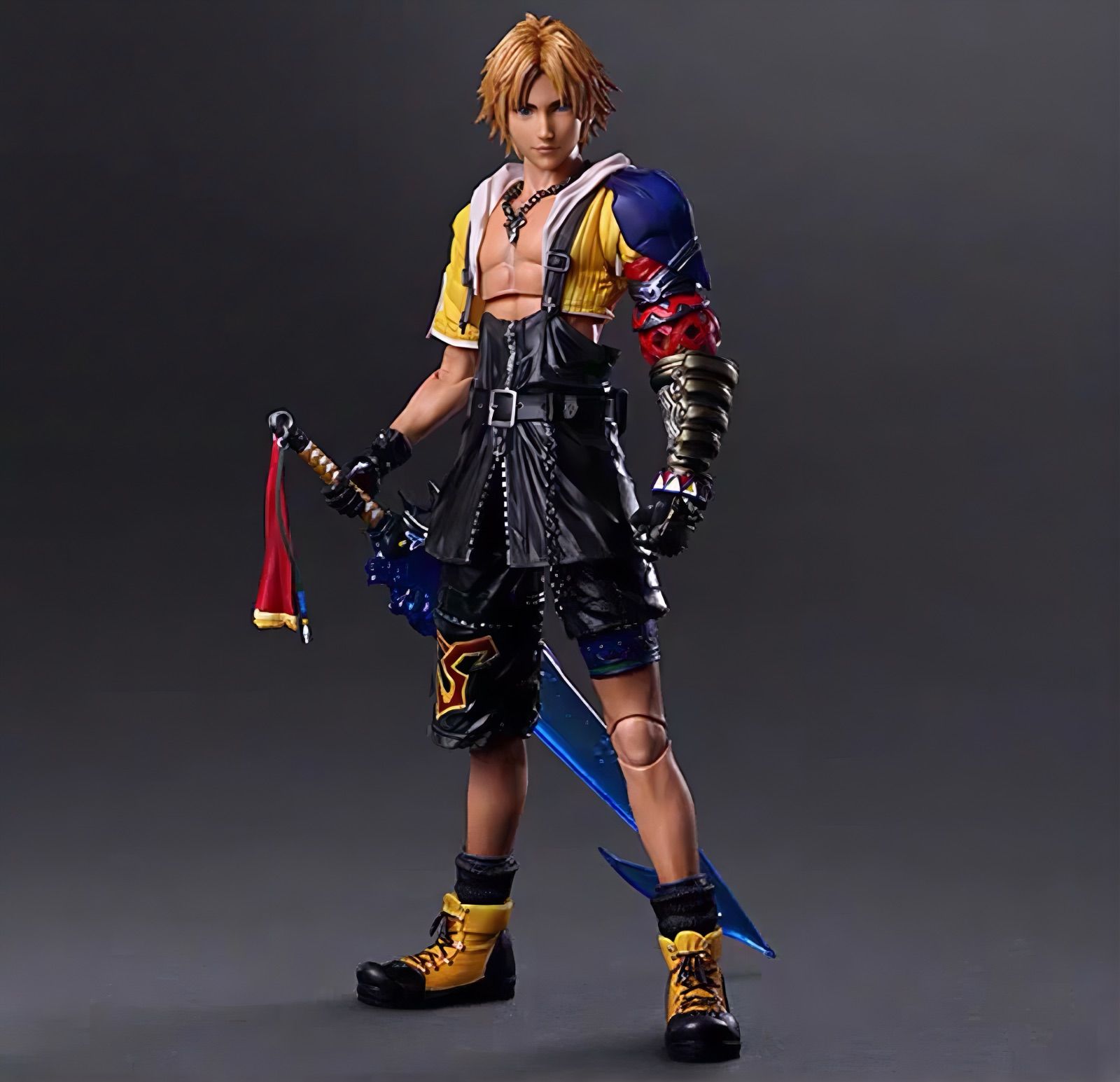 【未開封】ファイナルファンタジー10 　ティーダ　1/6フィギュア Amazon | フィギュア ティーダ 1:6scale / 【フィギュア