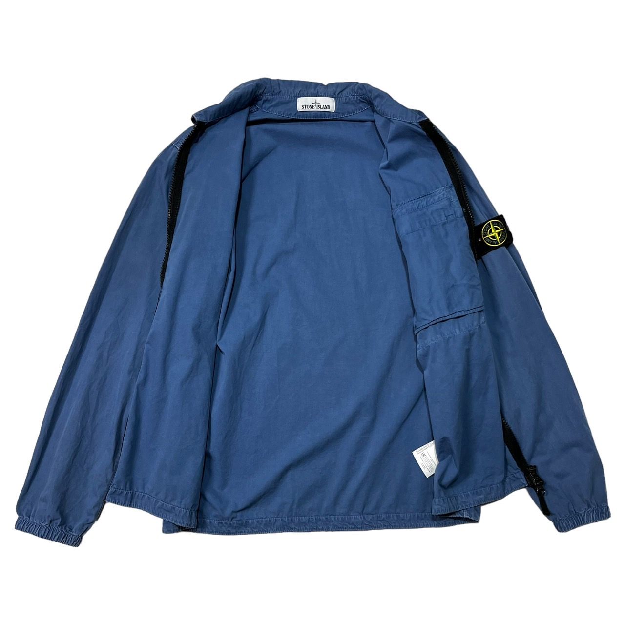 STONE ISLAND(ストーンアイランド) 20AW garment-dyed zip-up jacket ...