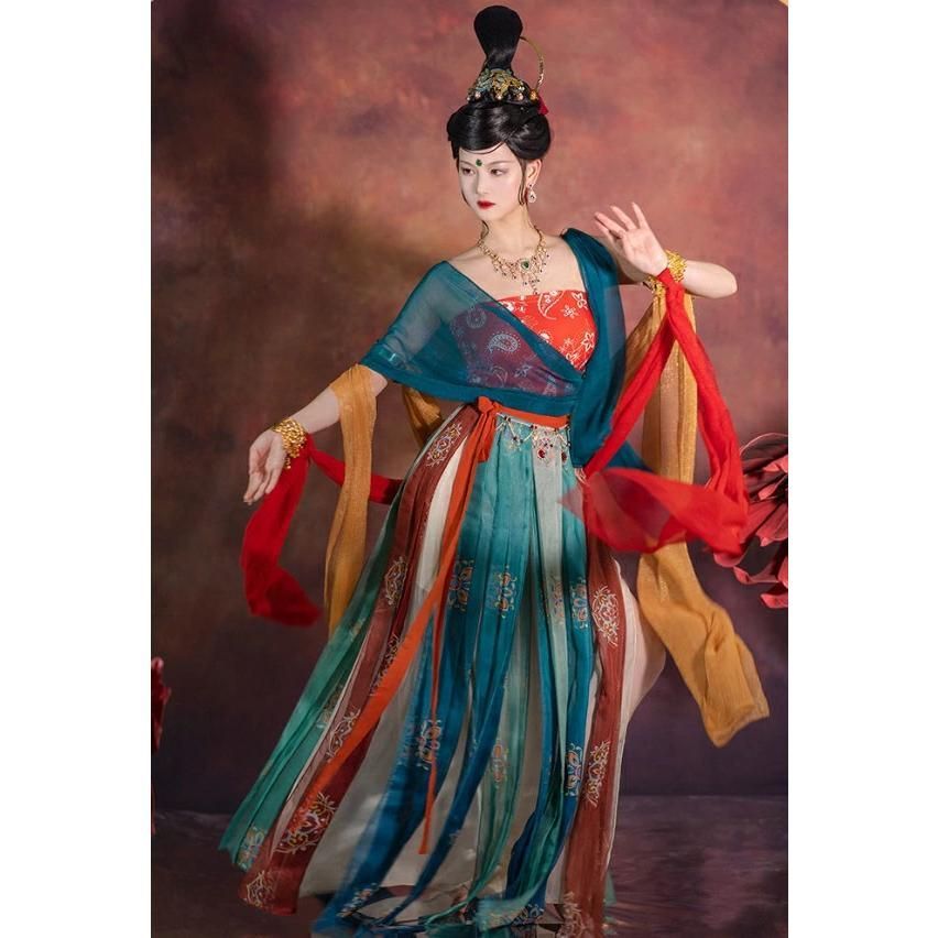 チャイナ衣装 チャイナ風ダンス衣装