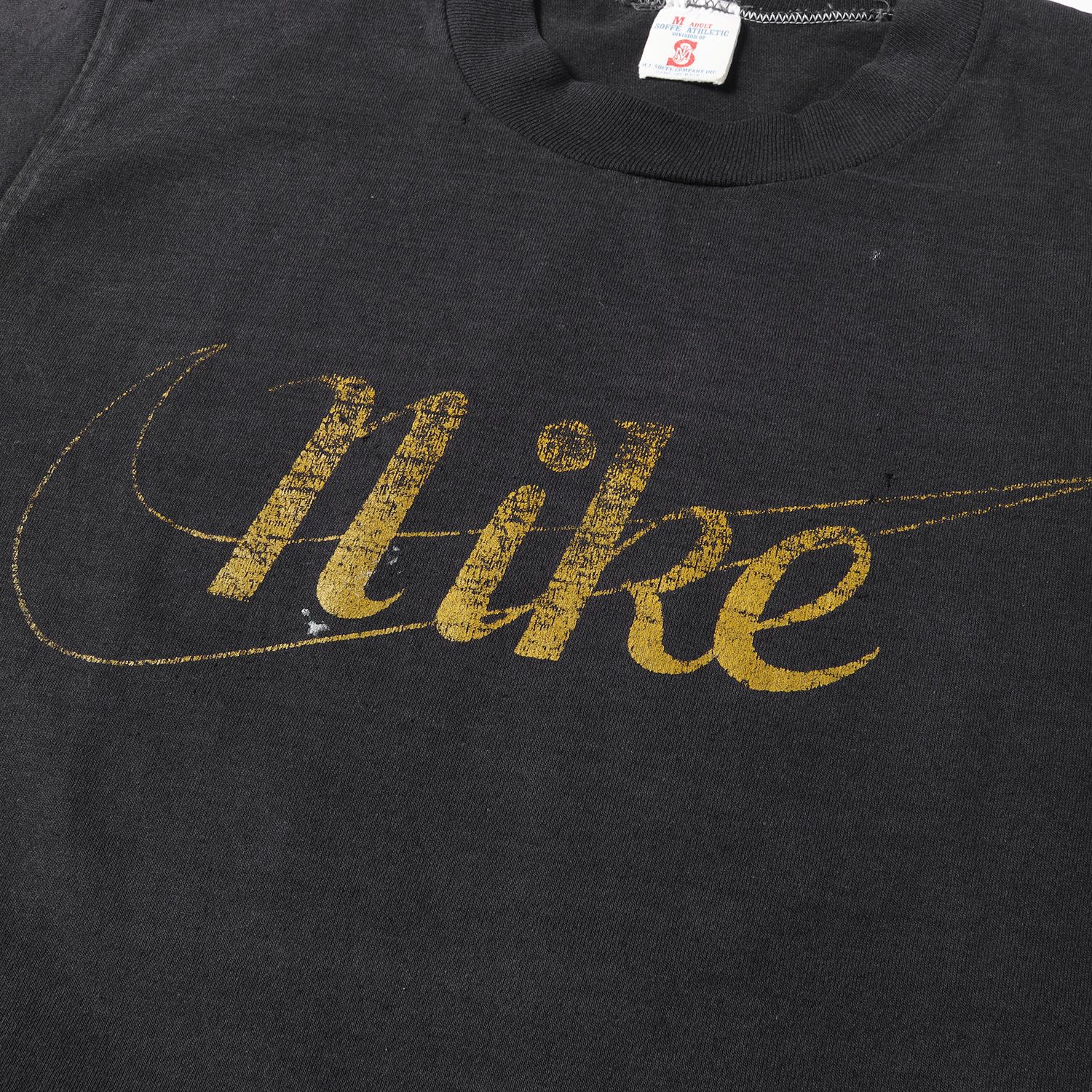 NIKE ナイキ Tシャツ サイズ:M 社外タグ 筆記体ロゴ クルーネック T 