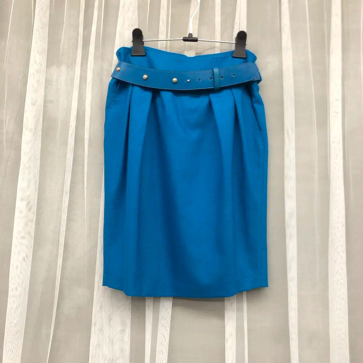 ミシャ ウール カシミヤ スカート 25 5 インチ