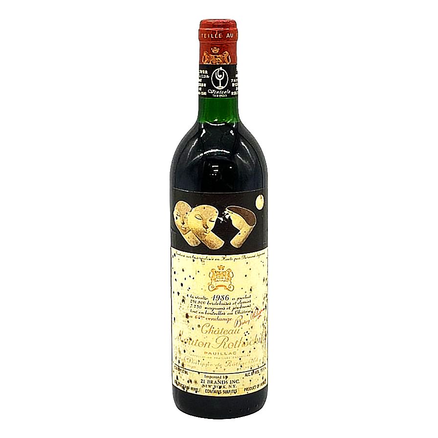 シャトー ムートン ロートシルト 1986 750ml 11.5% Chateau Mouton Rothschild ボルドーワイン【O1】 -  メルカリ