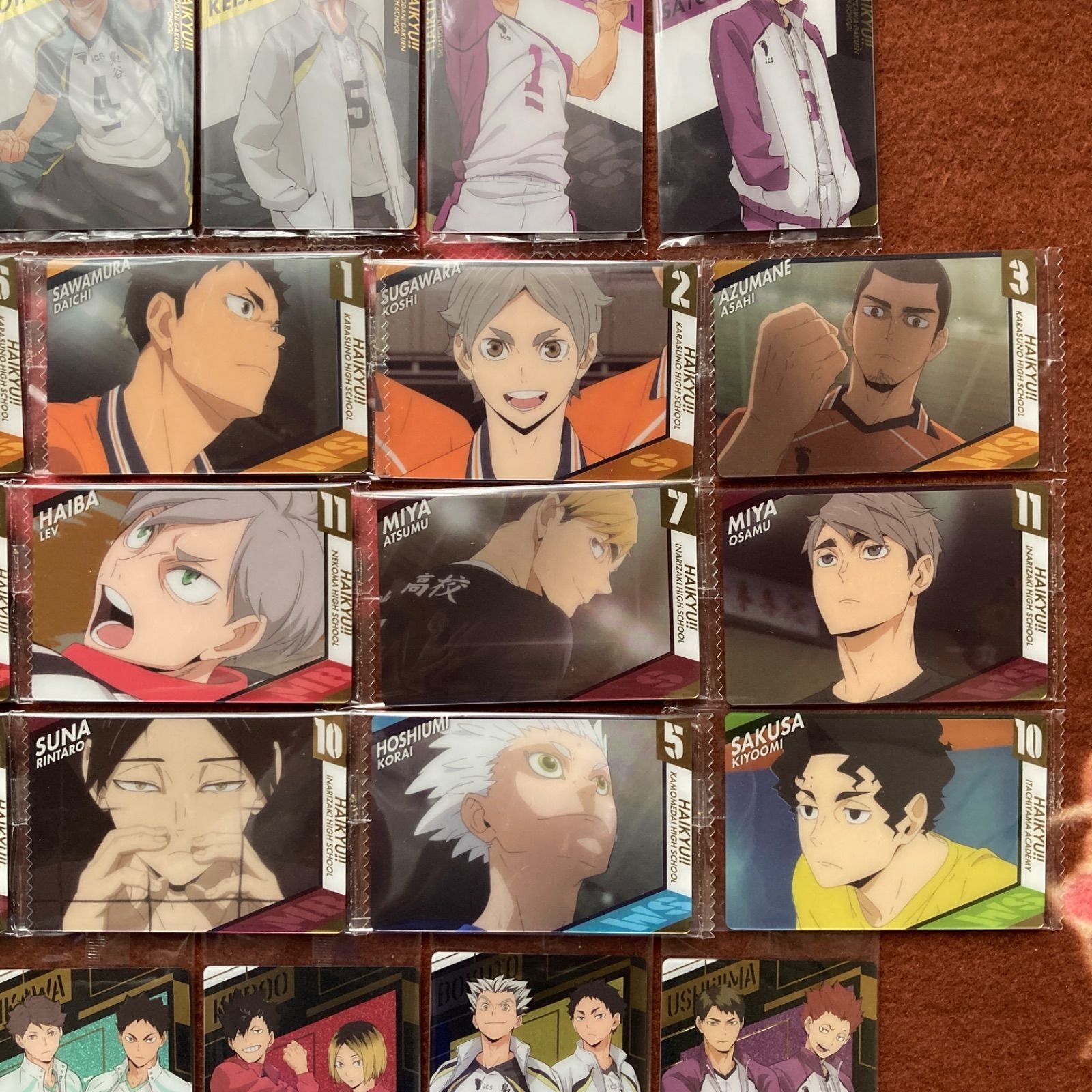 パッケージ付き！ ハイキュー ウエハース カード2 全33種