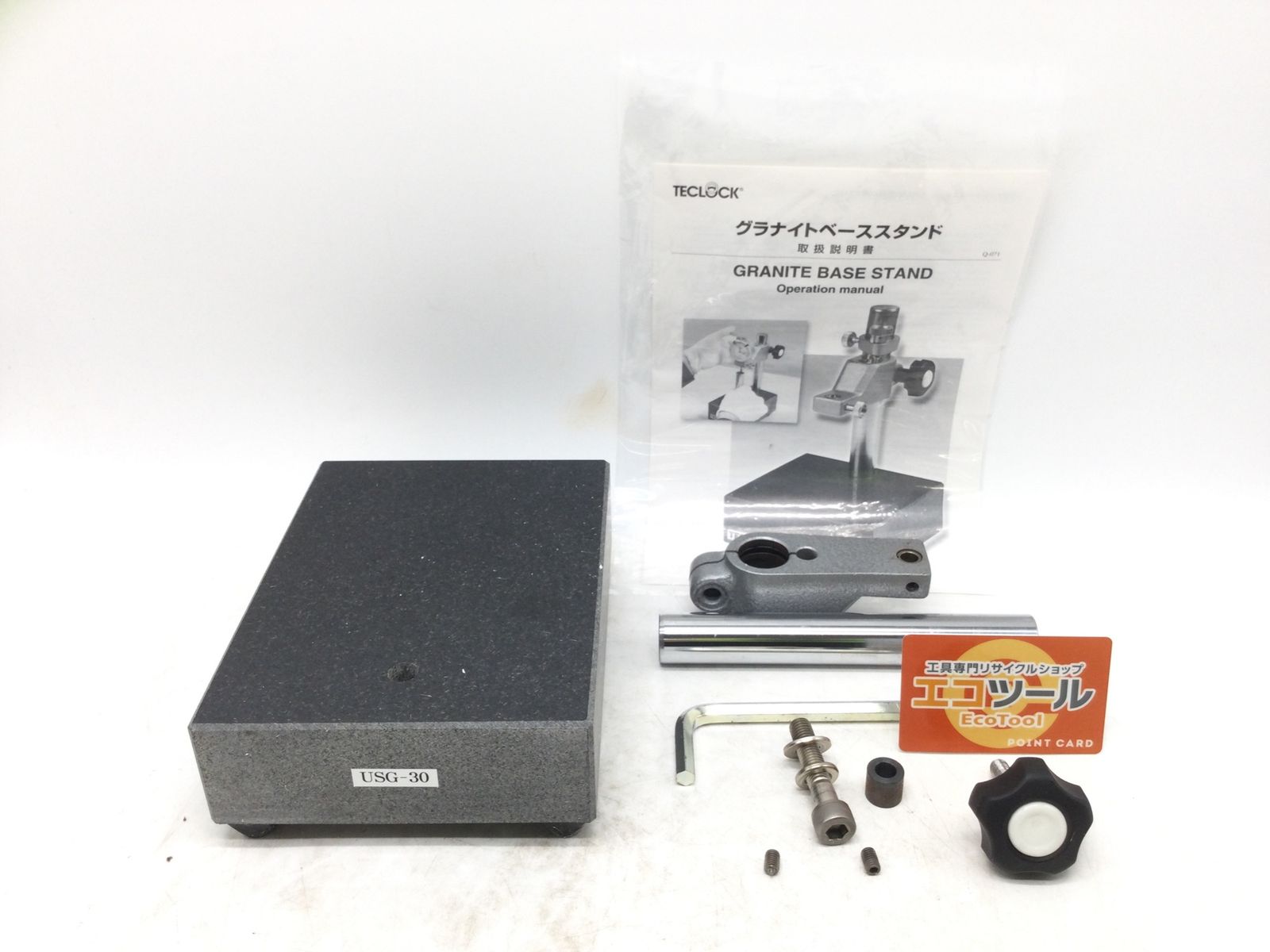 ♥ TECLOCK|テクロック グラナイトベーススタンド USG-30 ITEFINIVFIJC エコツール豊田インター店 M02