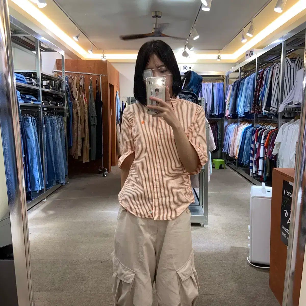 size4 Polo ポロ Ralph Lauren ラルフローレン スポーツ チェック 半袖 シャツ