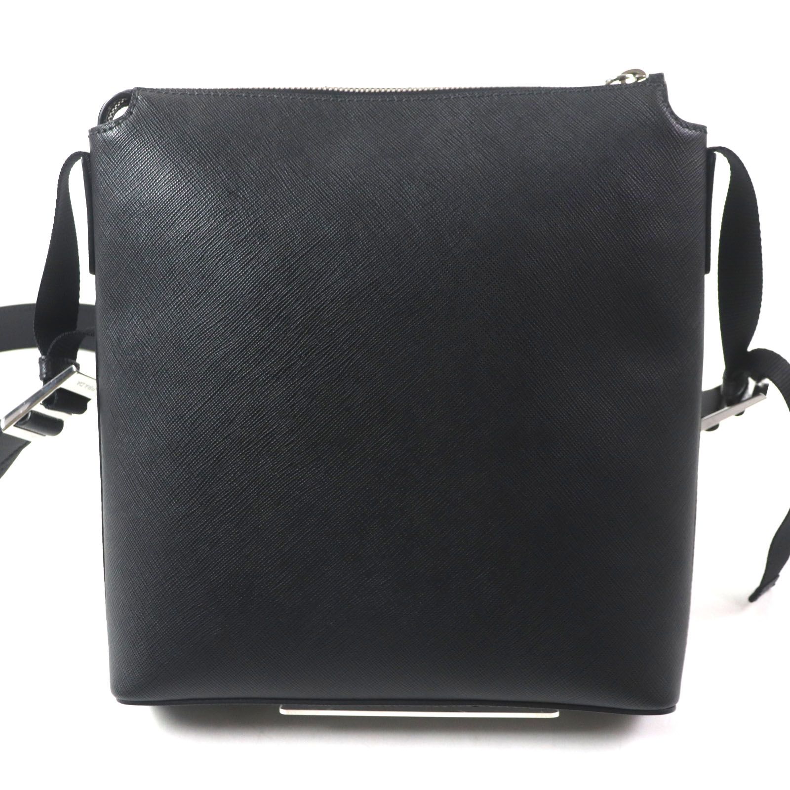 極美品▽PRADA プラダ 2VH062 トライアングルロゴ 三角プレート 極美品▽PRADA プラダ 2VH062 トライアングルロゴ 三角プレート