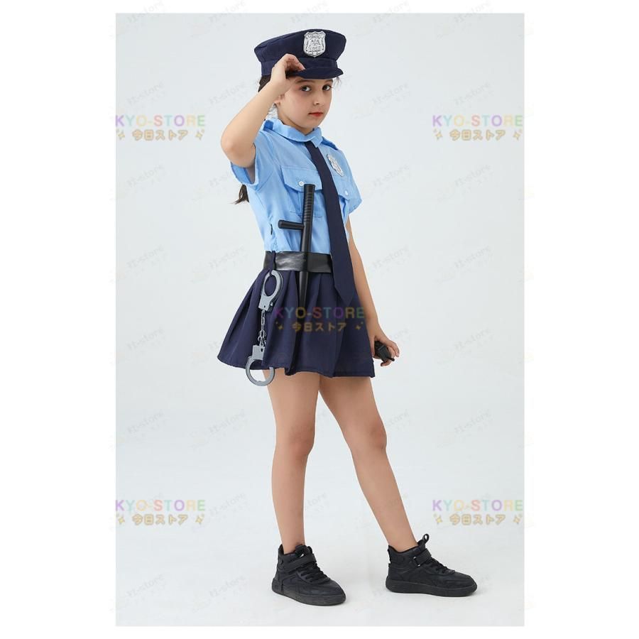 ハロウィン仮装 子供 警察制服 コスプレ仮装 ハロウィン仮装 子供 女の子 ハロウィングッズ ハロウィンコスプレ 子供 ハロウィン仮装 子供 可愛いコスプレ仮装