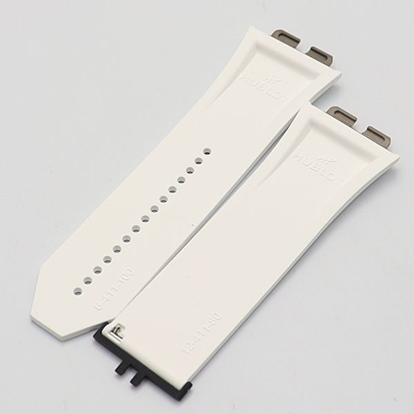 ウブロ 純正ベルト 29mm用 ホワイト メンズ腕時計用 2000000 NSK OMI