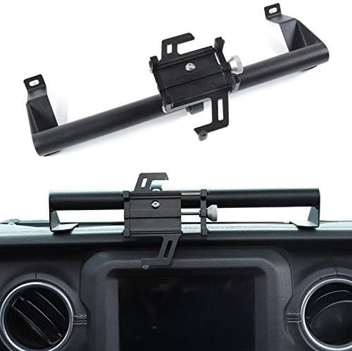 Jeep JL Dash用携帯電話マウント 2018-2025 Jeep Wrangler JL JLU Sport Rubicon Sahara - Gladiator JTに対応