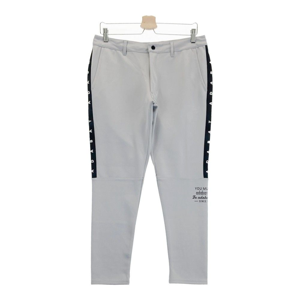 サイズ：M ADABAT アダバット  ストレッチパンツ  グレー系 [240101328526] ゴルフウェア メンズ ストスト