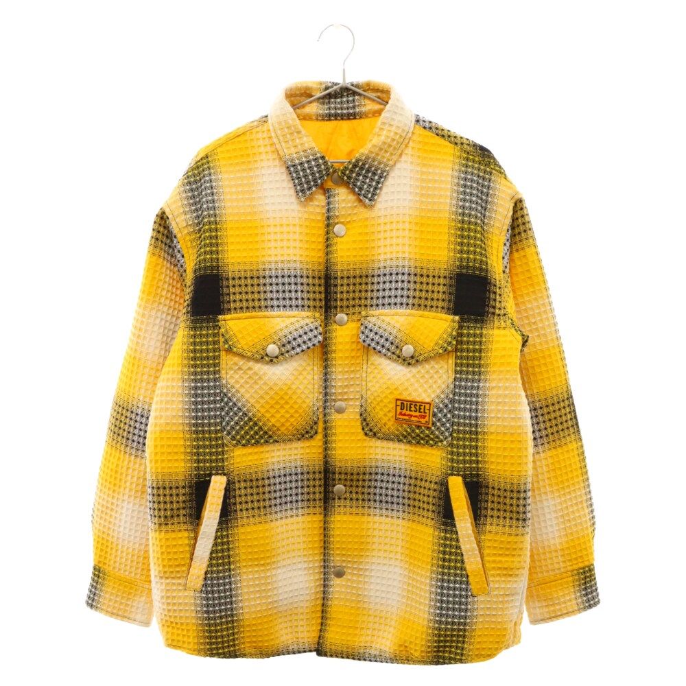 ディーゼル　リバーシブル　J-PETTER サイズL DIESEL (ディーゼル) 22AW J-PETTER REVERSIBLE JACKET WITH PADDING