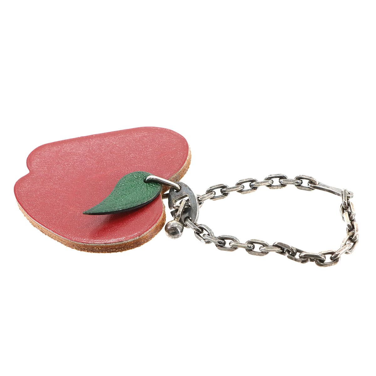 HERMES エルメス フルーツチャーム 「 りんご 」アップル HERMES エルメス チャーム キーホルダー レディース アップル