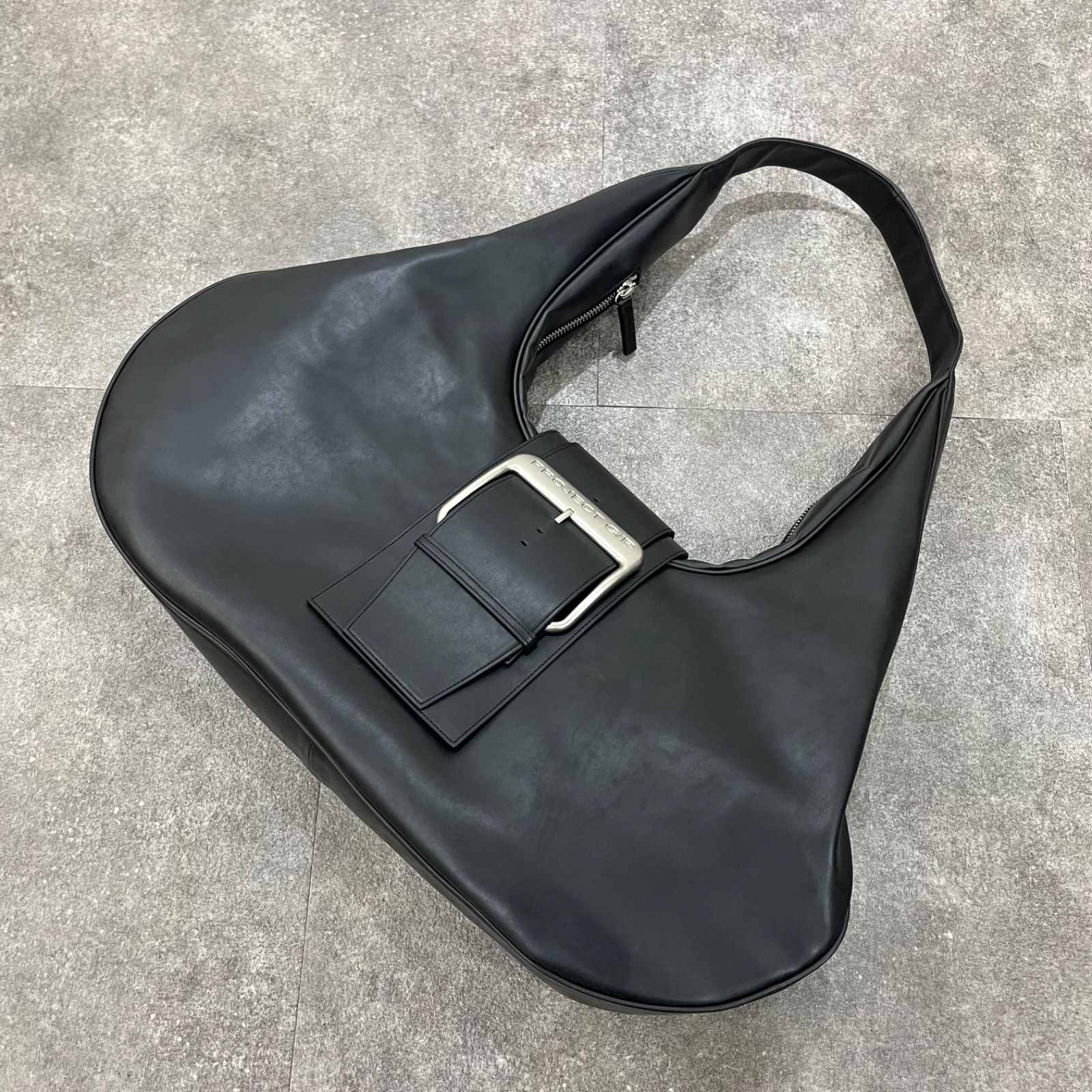 PROJECT G/R MEGA BUCKLE HOBO BAG