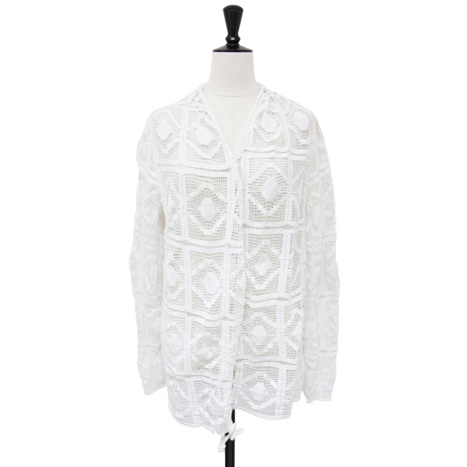 プラージュ RIAM-PLAGE ノーカラージャケット 36 R'IAM シェイプノー