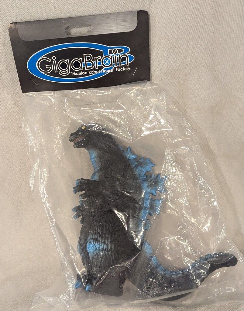 ギガブレイン キンゴジ 黒/メタブルー ゴジラ1962～キンゴジ